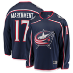Crovyle CB.Jackets #17 Mason Marchment Navy Home Premier Breakaway Player Jersey