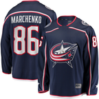 Crovyle CB.Jackets #86 Kirill Marchenko Navy Home Breakaway Jersey