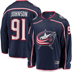 Crovyle CB.Jackets #91 Kent Johnson Navy Home Breakaway Jersey