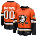 Crovyle Custom A.Ducks Orange Home Breakaway Jerseys