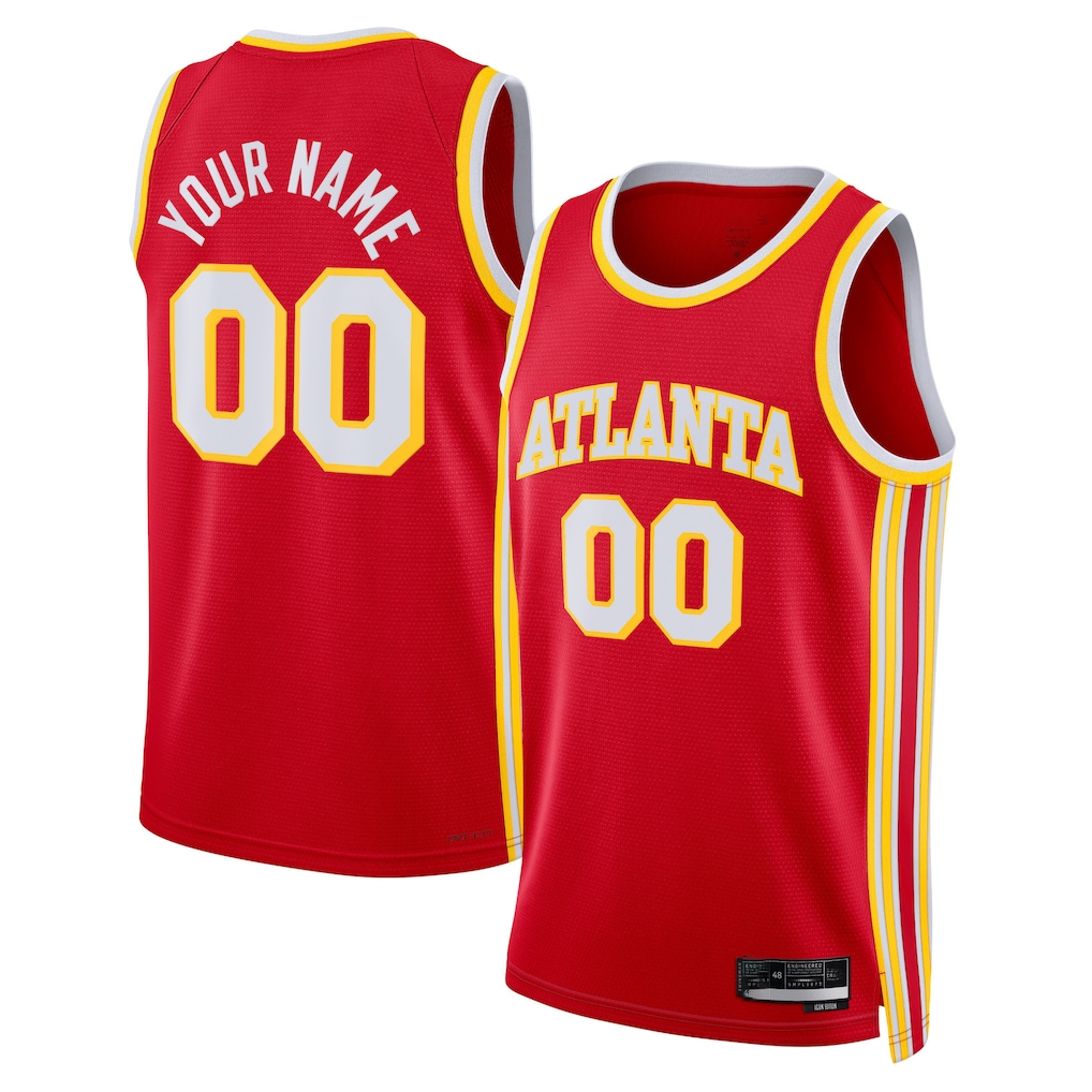 Crovyle Custom A.Hawks Red Swingman Jerseys - Icon Edition