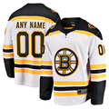 Crovyle Custom B.Bruins White Away Breakaway Stitched Jerseys