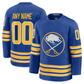 Crovyle Custom B.Sabres Royal Home Premium Stitched Jerseys