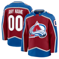 Crovyle Custom C.Avalanche Burgundy Home Premium Jerseys
