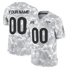 Crovyle Custom C.Bengals Arctic Camo Salute to Service Limited Any Name & Numbers Stitched Jerseys