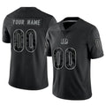 Crovyle Custom C.Bengals Black Reflective Limited Game Any Name & Numbers Stitched Jerseys