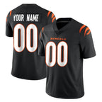 Crovyle Custom C.Bengals Black Vapor Untouchable Limited Home Game Any Name & Numbers Stitched Jerseys
