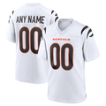Crovyle Custom C.Bengals White Game Stitched Jerseys
