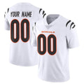 Crovyle Custom C.Bengals White Vapor Untouchable Limited Home Game Any Name & Numbers Stitched Jerseys