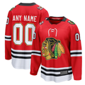 Crovyle Custom C.Blackhawks Red Centennial Breakaway Jerseys