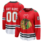 Crovyle Custom C.Blackhawks Red Centennial Breakaway Jerseys