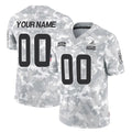 Crovyle Custom C.Browns Arctic Camo Salute to Service Limited Home Game Any Name & Numbers Stitched Jerseys
