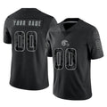 Crovyle Custom C.Browns Black Reflective Home Game Any Name & Numbers Stitched Jerseys