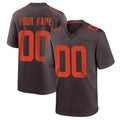 Crovyle Custom C.Browns Brown Alternate Home Game Any Name & Numbers Stitched Jerseys