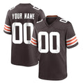 Crovyle Custom C.Browns Brown Home Game Any Name & Numbers Stitched Jerseys