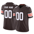 Crovyle Custom C.Browns Brown Vapor F.U.S.E. Limited Home Game Any Name & Numbers Stitched Jerseys