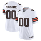 Crovyle Custom C.Browns White Vapor F.U.S.E. Limited Home Game Any Name & Numbers Stitched Jerseys