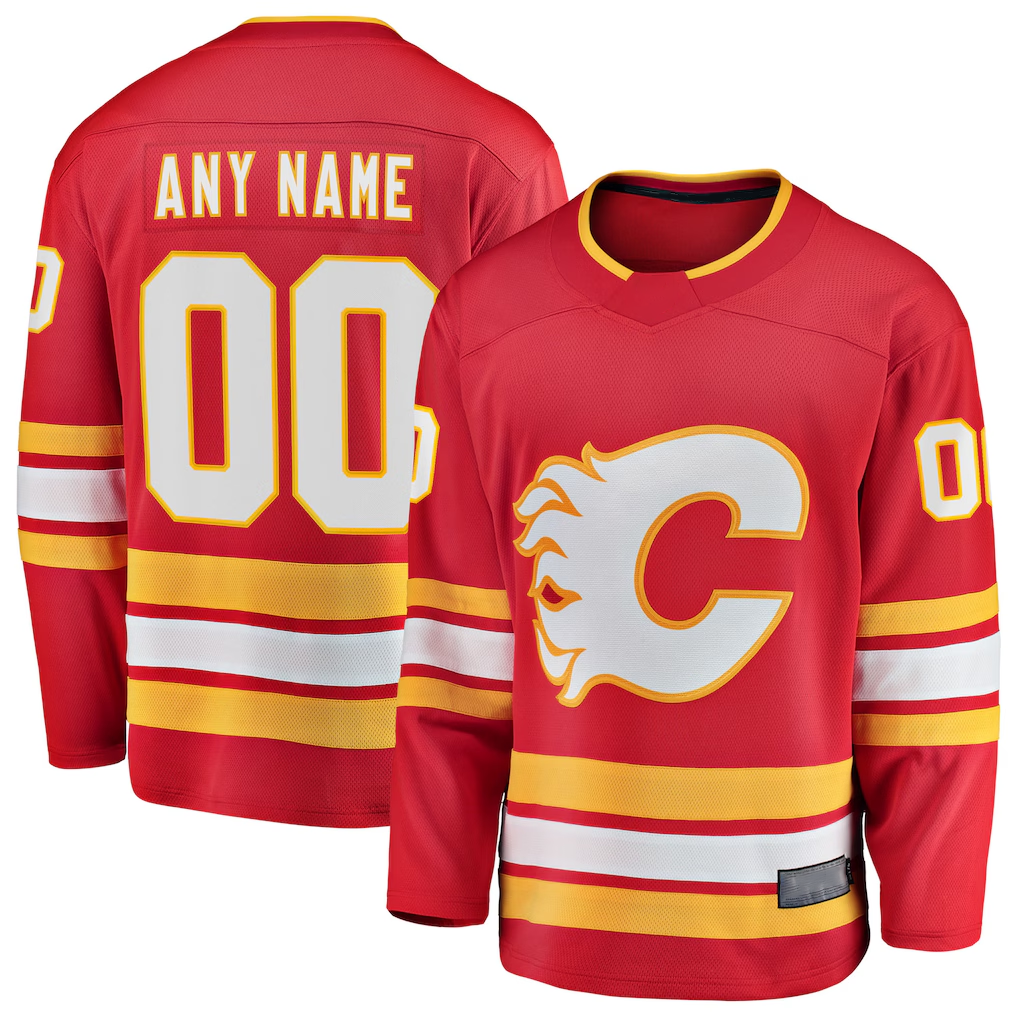 Crovyle Custom C.Flames Red Home Breakaway Jerseys