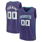 Crovyle Custom C.Hornets  Purple Fast Break Jerseys - Statement Edition