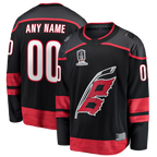 Crovyle Custom C.Hurricanes Black 2026 Stanley Cup Champions Home Breakaway Custom Stitched Jerseys