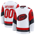 Crovyle Custom C.Hurricanes White Away Premium Stitched Jerseys