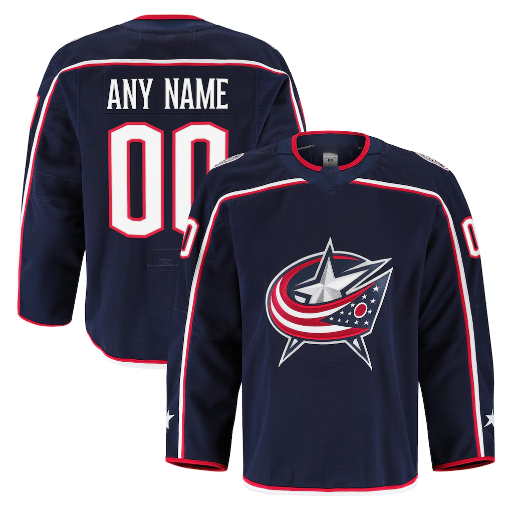 Crovyle Custom CB.Jackets Navy Home Authentic Pro Jersey