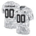 Crovyle Custom D.Cowboys Arctic Camo Salute to Service Limited Home Game Any Name & Numbers Stitched Jerseys