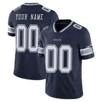 Crovyle Custom D.Cowboys Navy Vapor Untouchable Limited Home Game Any Name & Numbers Stitched Jerseys