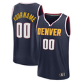 Crovyle Custom D.Nuggets Navy Fast Break Jerseys - Icon Edition