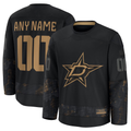 Crovyle Custom D.Stars Black 2024 Military Appreciation Practice Jerseys