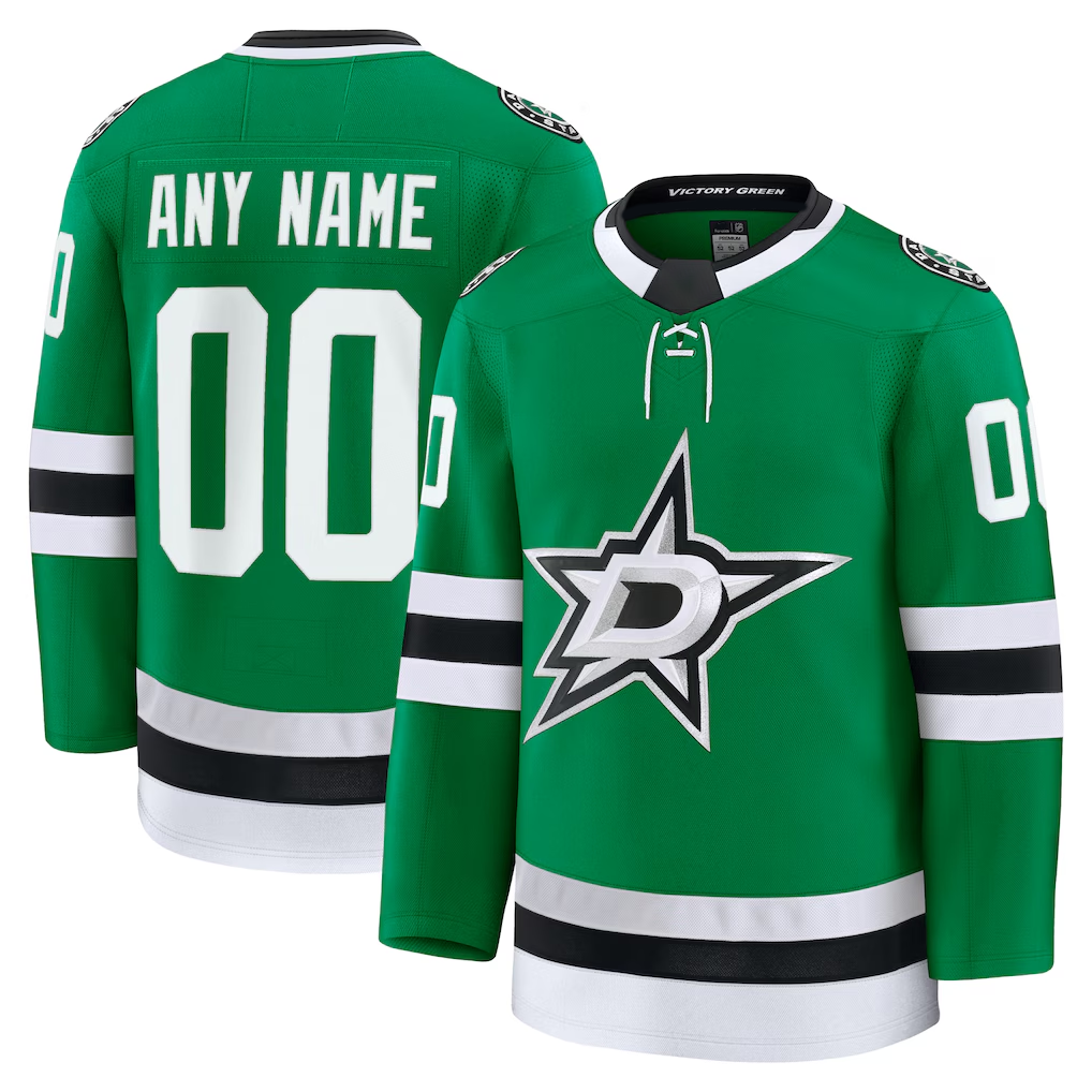 Crovyle Custom D.Stars Kelly Green Home Premium Jerseys