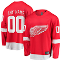 Crovyle Custom D.Red wings Red Home Breakaway Jerseys
