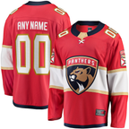 Crovyle Custom F.Panthers Red Home Breakaway Jerseys