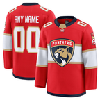 Crovyle Custom F.Panthers Red Home Premium Jerseys