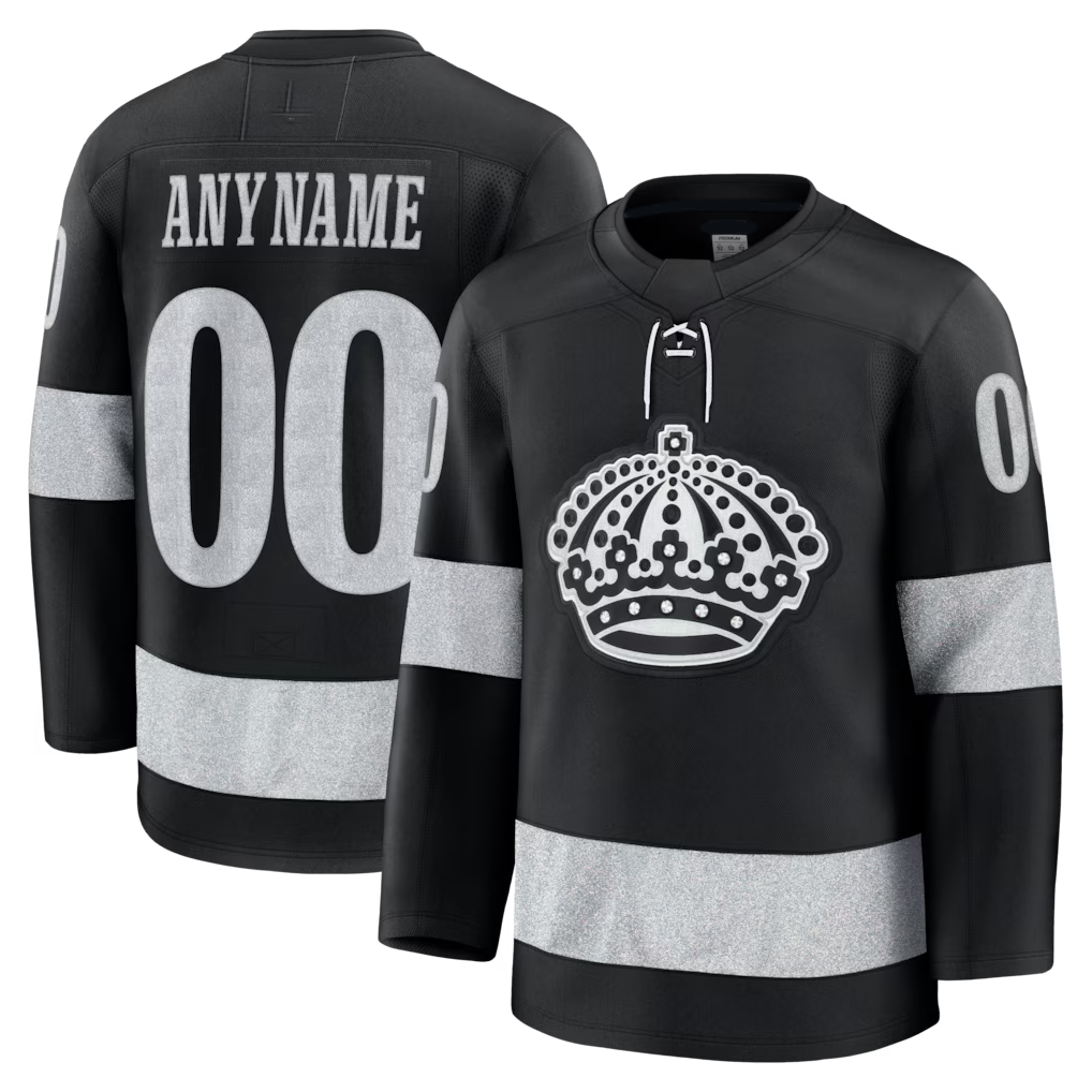 Crovyle Custom LA.Kings Black Alternate Premium Jerseys