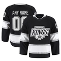 Crovyle Custom LA.Kings Black Home Authentic Pro Jerseys