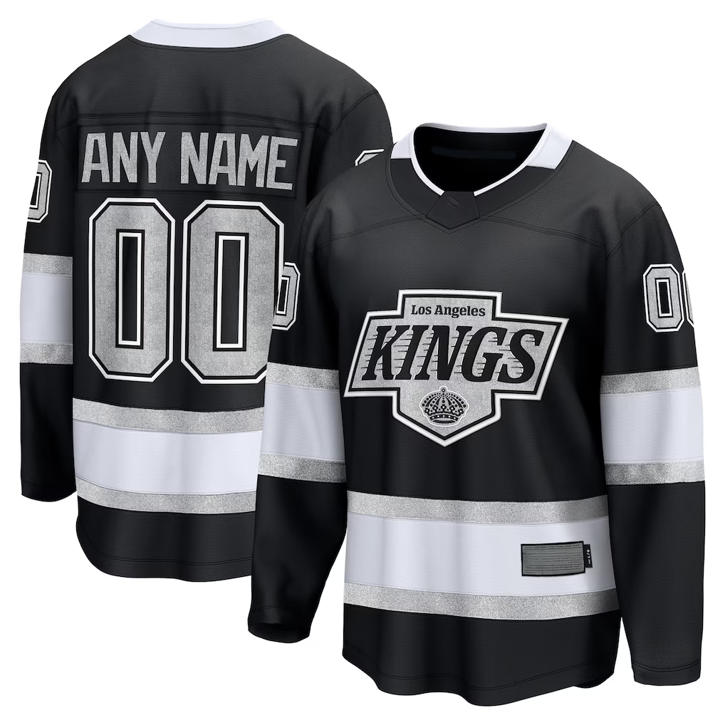 Crovyle Custom LA.Kings Black Home Breakaway Jerseys