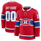 Crovyle Custom M.Canadiens Red Home Premium Jerseys