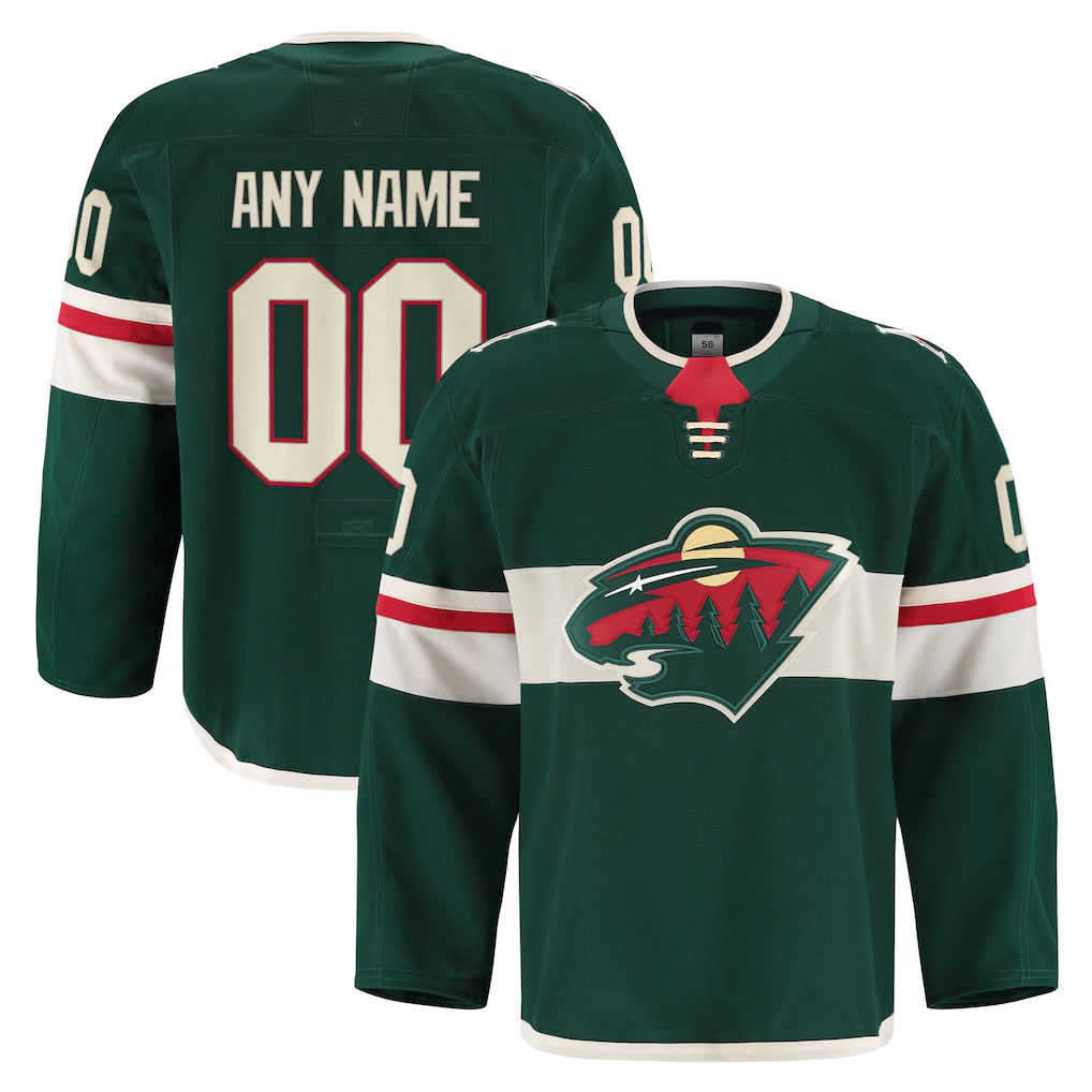 Crovyle Custom M.Wild Green Home Authentic Pro Jerseys