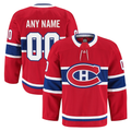 Crovyle Custom Montreal Canadiens Red Home Authentic Pro Jerseys