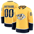 Crovyle Custom N.Predators Gold Home Premium Jerseys