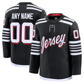 Crovyle Custom N.Jersey Devils Black Alternate Premium Jerseys