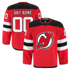 Crovyle Custom N.Jersey Devils Red Home Authentic Pro Jerseys