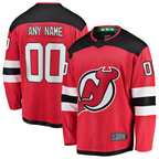 Crovyle Custom N.Jersey Devils Red Home Breakaway Jerseys
