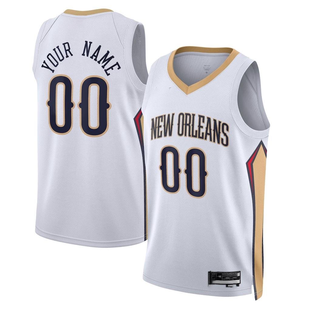 Crovyle Custom NO.Pelicans Black 2025-2026 City Edition Swingman Stitched Jerseys