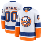 Crovyle Custom NY.Islanders White Away Premium Jerseys