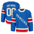 Crovyle Custom NY.Rangers Blue Centennial Authentic Pro Jerseys