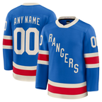 Crovyle Custom NY.Rangers Blue Centennial Premium Jerseys