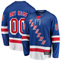 Crovyle Custom NY.Rangers Blue Home Breakaway Jerseys