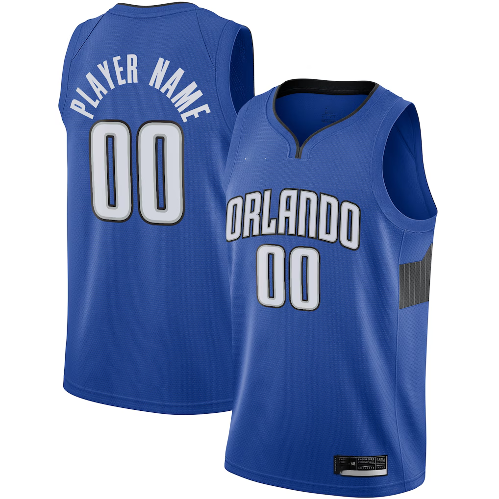 Crovyle Custom O.Magic Blue Swingman Jerseys - Statement Edition